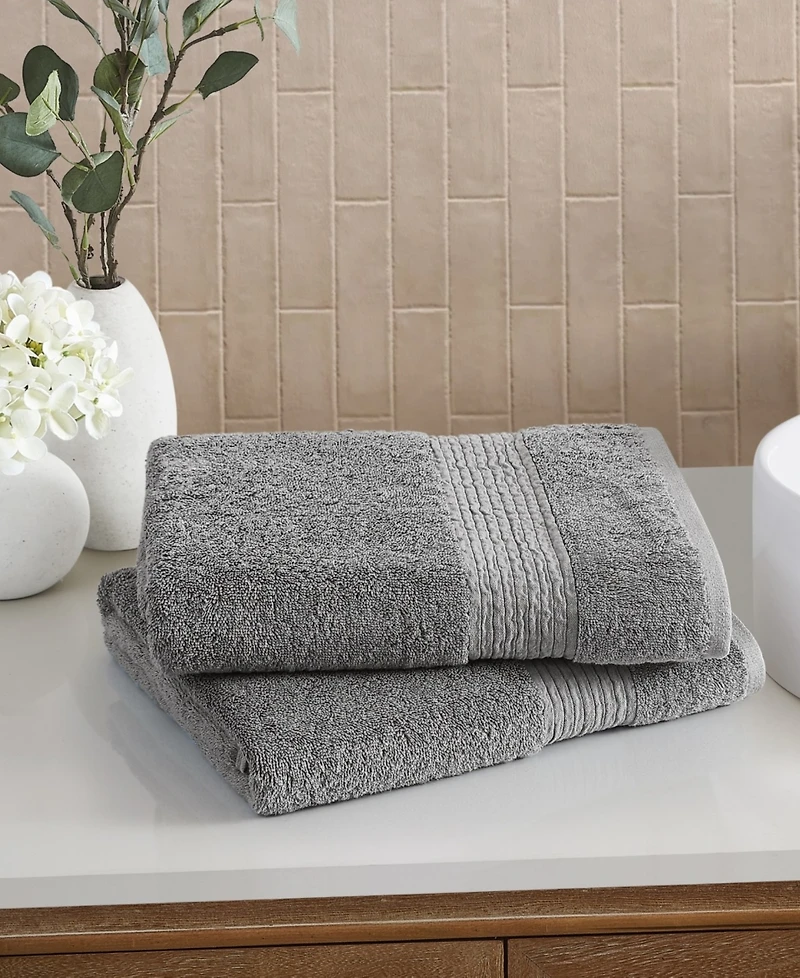 Cannon Cotton-Blend Bath Towels, Set of 2
