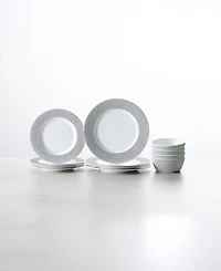 Fortessa Ornament 12-Piece Dinnerware Set, Service for 4