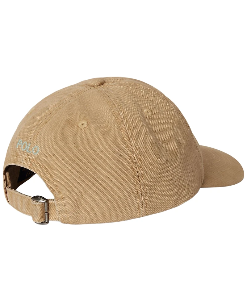 Polo Ralph Lauren Boys' 2-7 Bear Canvas Ball Cap