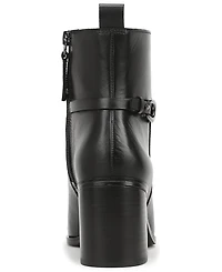 Franco Sarto Women's Valya Square Toe Zip Short Boots