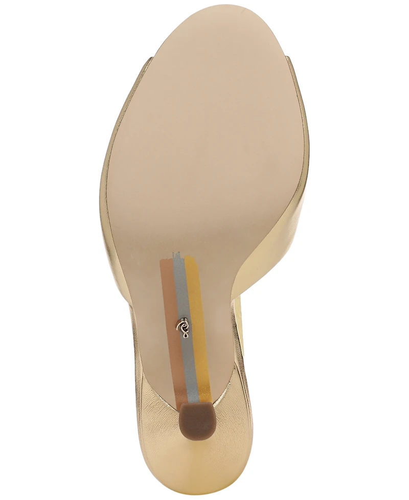 Sam Edelman Women's Jeanie Heeled Slip-On Sandals