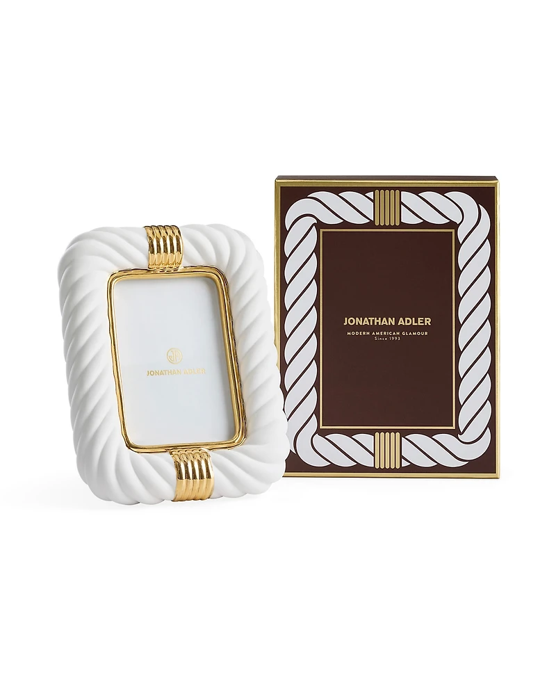 Jonathan Adler Geneva Photo Frame, 4" x 6"