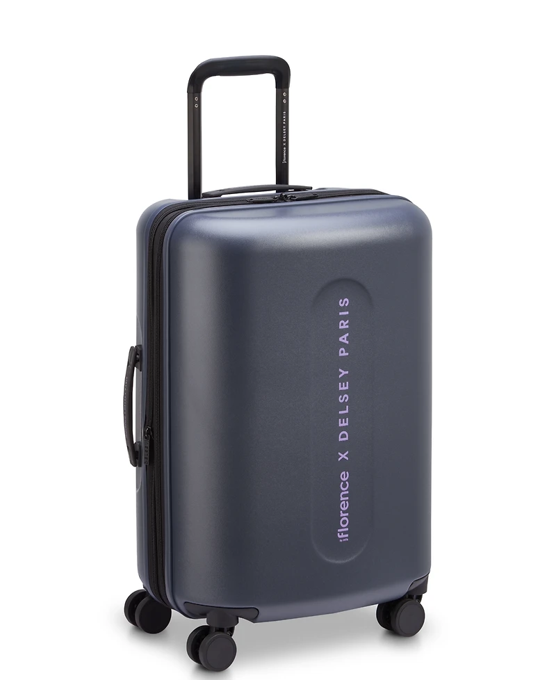 florence by mills x Delsey Paris Catch Flights Expandable Carry-On Spinner Upright