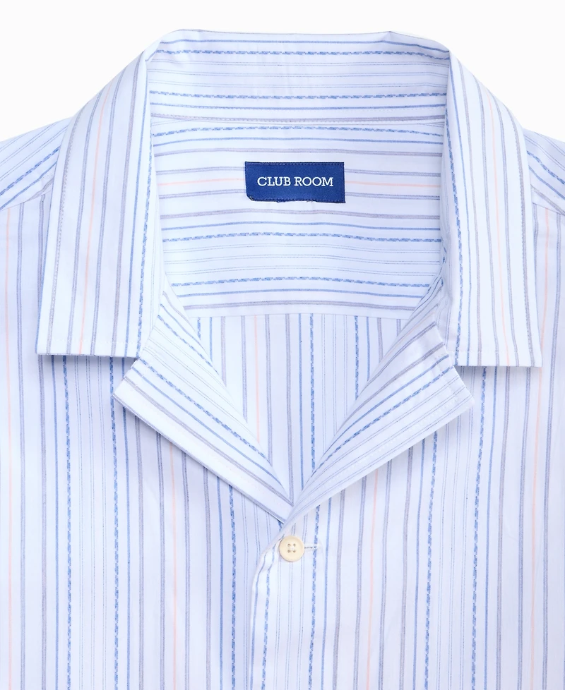 Club Room Men's Summer Dobby Short-Sleeve Shirt, Macy's Exclusive