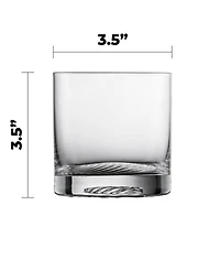 Zwiesel Glas Echo Double Old-Fashioned Glasses, Set of 4