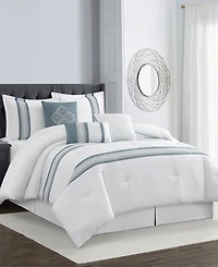 Stratford Park Durango Stripes 7-Pc. Comforter Set, California King