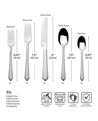 Towle Living Forged Zia 20-Pc. Flatware Set, Service for 4