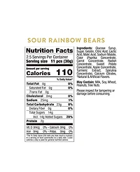 Sugarfina Snoopy Sour Rainbow Bears Candy Cube Kit, 3-Piece