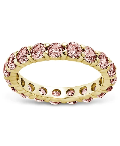 Sterling Forever Gracie Cubic Zirconia Eternity Ring