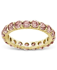 Sterling Forever Gracie Cubic Zirconia Eternity Ring