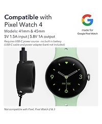 Wasserstein On-the-Go Charging Dock for Google Pixel Watch 4 (41mm and 45mm)