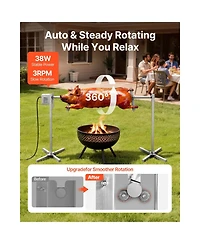 Cozito Electric Rotisserie Grill Kit