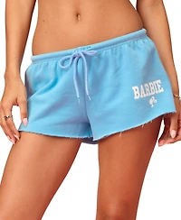 Edikted Women's Barbie Girl Micro Shorts