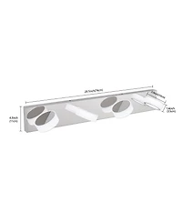 Busdays 29 Inch Modern 4 Light Led Vanity Light Bathroom Wall Light Fixture for Mirror Shower and Bathroom Decor