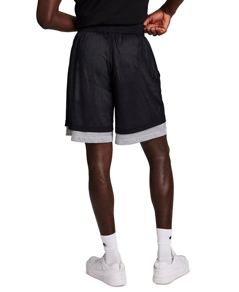 Champion Men's Double Layer Athletics Graphic Shorts