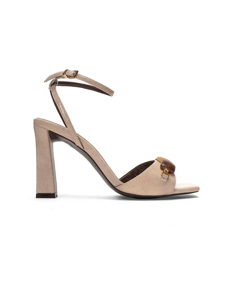 Prologue Shoes Women's Franca Block Heel Sandal