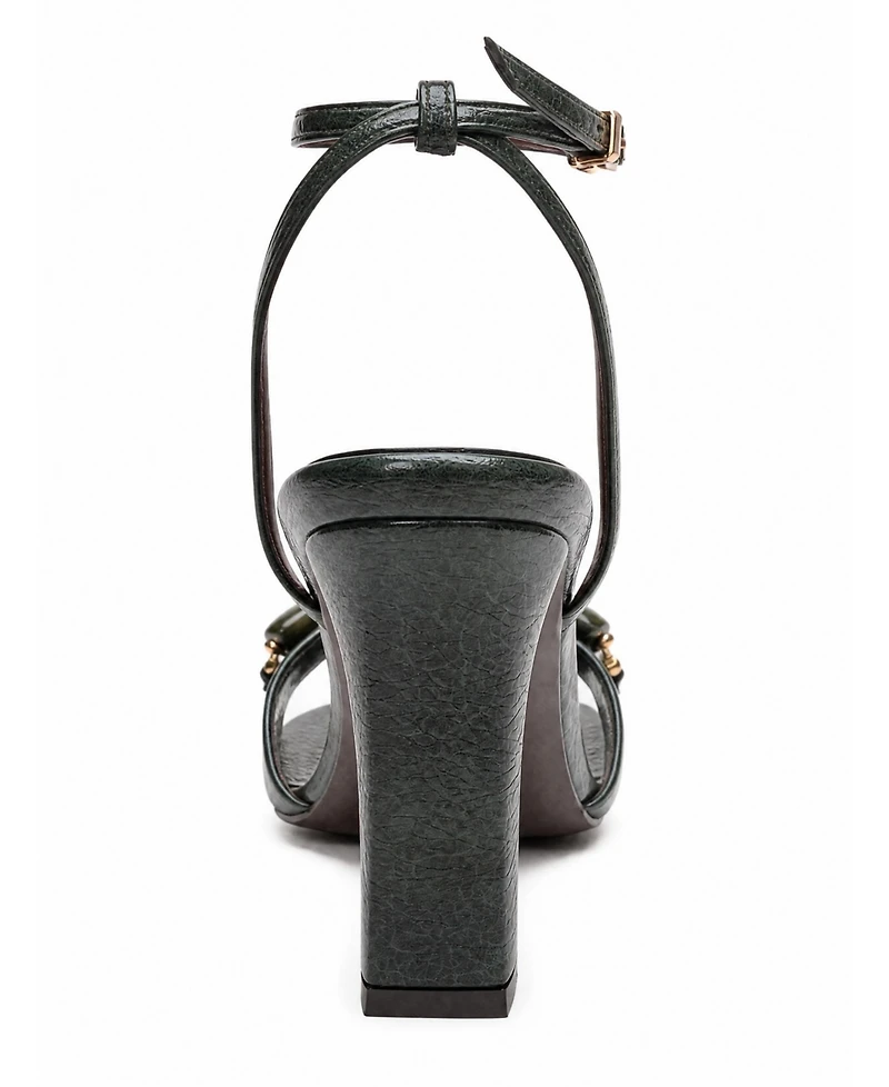 Prologue Shoes Women's Franca Block Heel Sandal