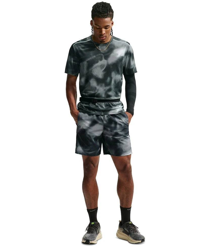Nike Men's 7" Miler Dri-fit Brief-Lined Running Shorts