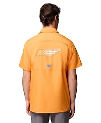 Columbia Men's Tennessee Orange Volunteers Slack Tide Camp Button-Up Shirt