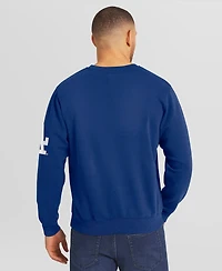 Darius Rucker Collection by Fanatics Men's Royal Los Angeles Dodgers Washed Crew Neck Pullover Sweatshirt