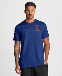 Nike Men's Royal New York Mets Knockout Team Legend Dri-fit T-Shirt