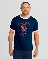 Darius Rucker Collection by Fanatics Men's Navy Boston Red Sox Washed Ringer T-Shirt