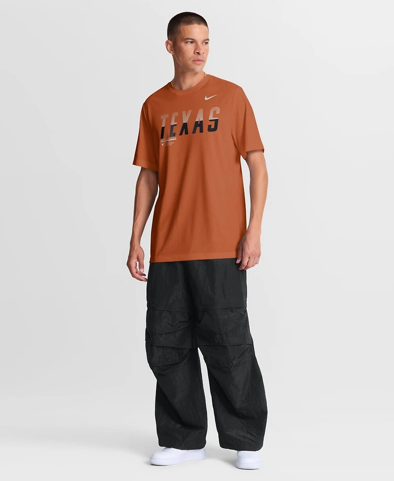 Nike Men's Texas Orange Longhorns Sideline Legend Dri-fit T-Shirt