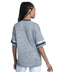 G-iii 4Her by Carl Banks Women's Navy New York Yankees Off-Season Oversized Top