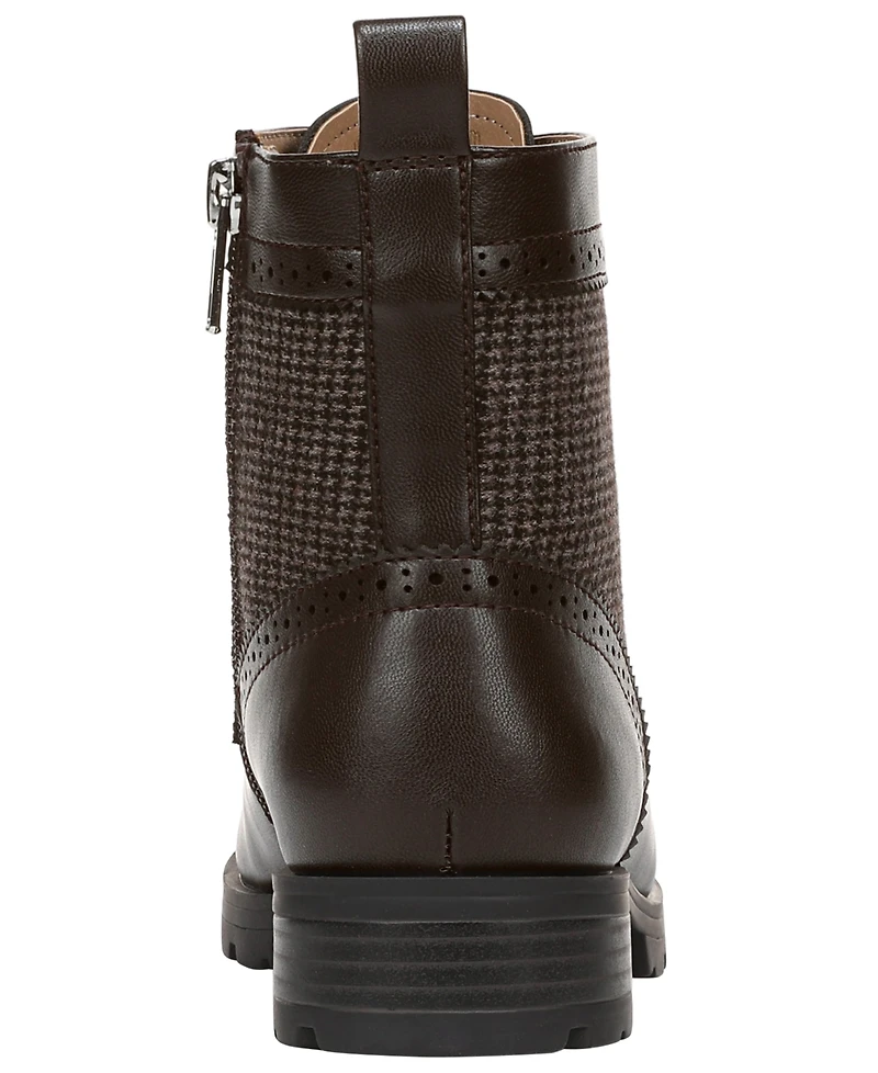 LifeStride Women's Lena Zip Lace-Up Booties