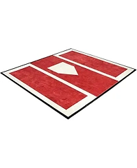 Xo 6.5x4FT Baseball Hitting Mat, Anti-Slip Softball Batting Mat for Stance Training Indoor Outdoor Practice