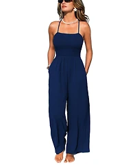 Cupshe Women's Sea Change Blue Jumpsuit