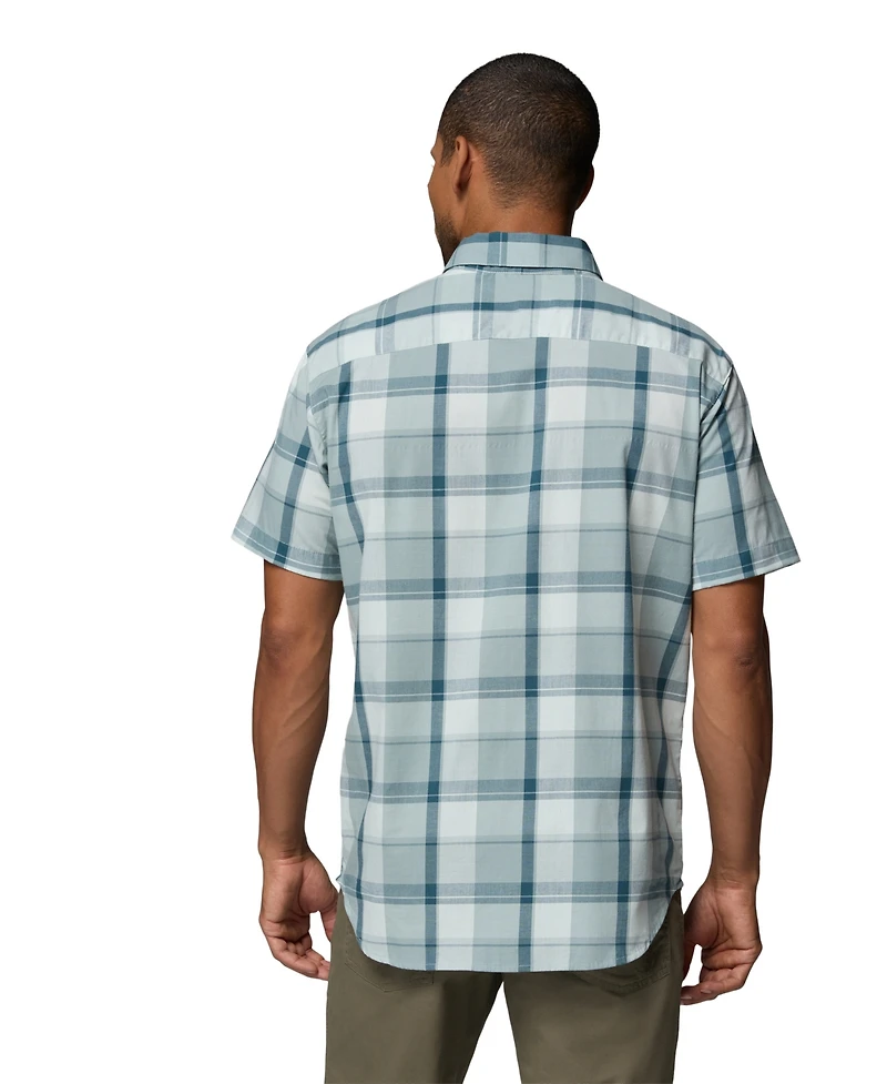 Columbia Men's Rapid Rivers Short Sleeve Plaid Shirt