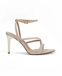 Berness Women's Camden Elegant Crossover Strap Stiletto Sandals