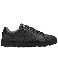 Karl Lagerfeld Paris Men's Fabien All-Over Logo Lace-Up Sneakers