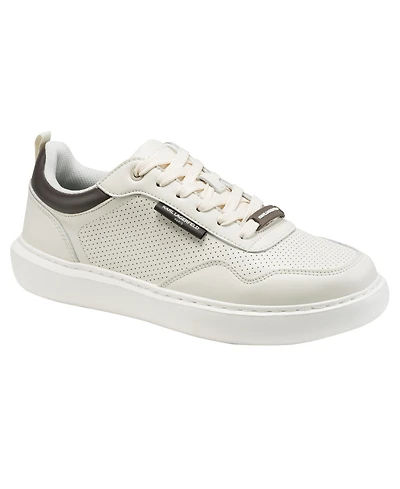 Karl Lagerfeld Men's Pharaon Perforated Lace-Up Sneakers