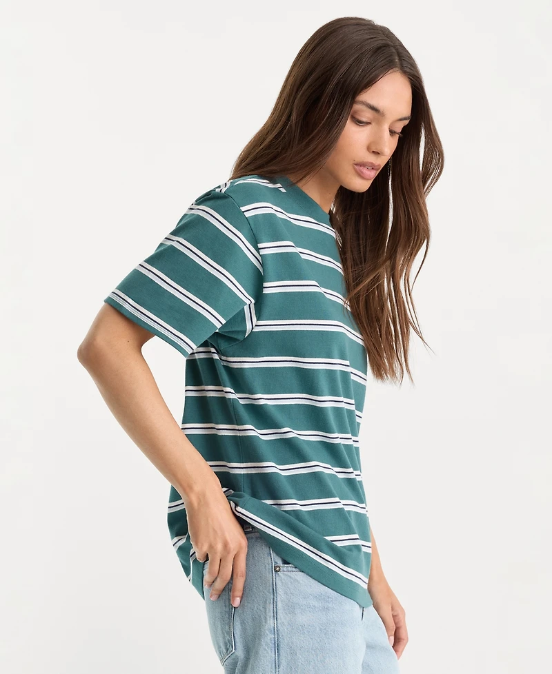 Good American Women's Cotton Oversized T-Shirt