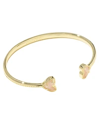 Kendra Scott Framed Ari Dichroic Glass Heart Cuff Bracelet
