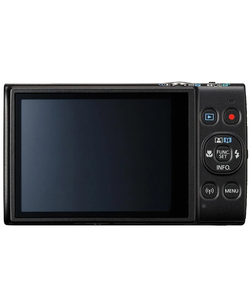 Canon PowerShot Elph 360 Hs Digital Camera Bundle with 64GB microSD Card, Sd Adapter, Usb Card Reader, Slinger Hardshell Camera Case, Battery