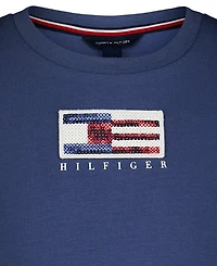Tommy Hilfiger Girls' 7-16 Short-Sleeve Dress