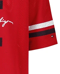 Tommy Hilfiger Boys' 8-20 Logo Mesh Jersey T-Shirt