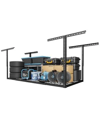 Fleximounts Overhead Garage Storage Rack Heavy Duty Metal Ceiling Racks Classic Series