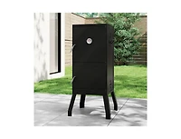 Mondawe Vertical 2-Tier Outdoor Barbeque Grill with Temperature Gauge