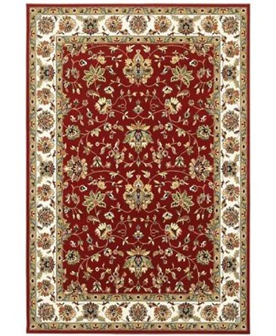 Oriental Weavers Kashan 4929r Red Ivory Rug