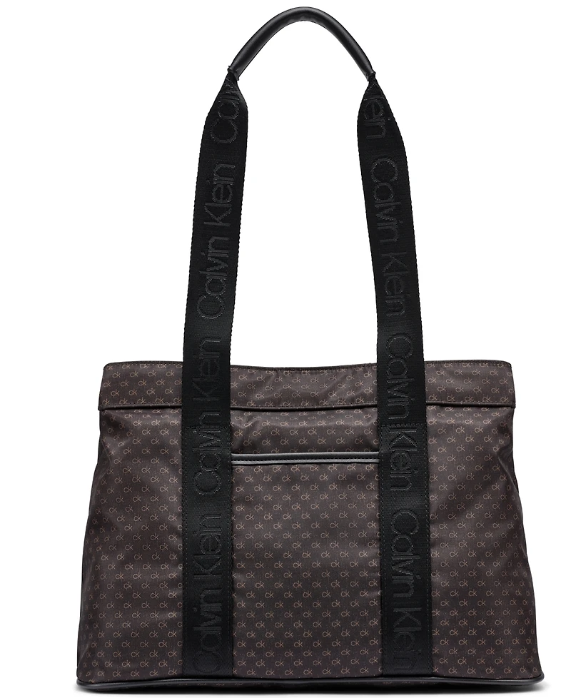 Calvin Klein Caius Magnetic Large Tote Handbag