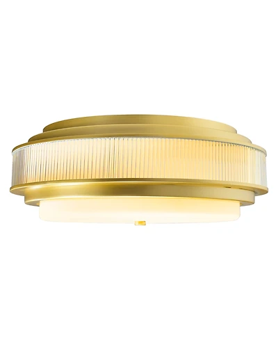 Cwi Lighting Valdivia 5-Light 22" Metal Flush Mount Ceiling Light