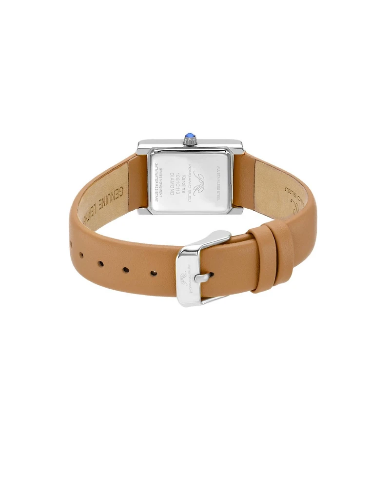 Porsamo Bleu Women's Karolina Genuine Leather Band Watch 1081CKAL