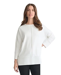 Jones New York Women's Serenity Knit 3/4 Sleeve Tunic Top