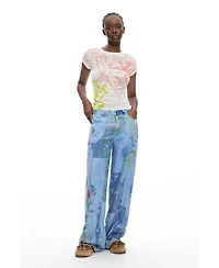 Desigual Women's Printed knit t-shirt
