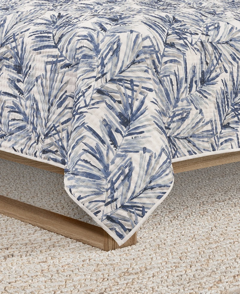 Salt Life Palm Beach Floral 3-Piece Quilt Set, King/California King