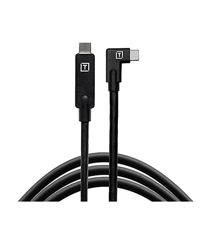 Tether Tools TetherPro 15' Usb-c to Usb-c Right Angle Cable